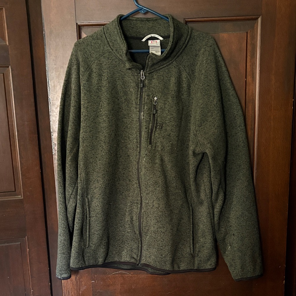 Avalanche Dark Green Fleece Jacket